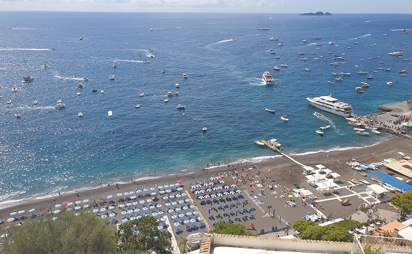 Positano, la spiaggia